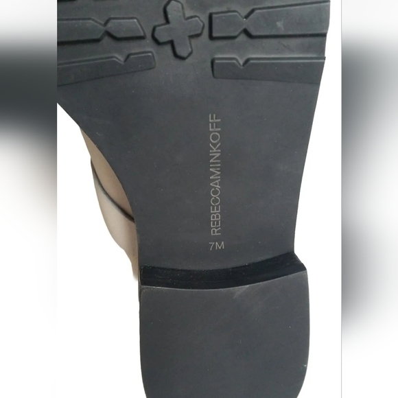 Rebecca Minkoff Women Off White Boots Buckle Size US 7 M EU 37 New - Picture 9 of 13